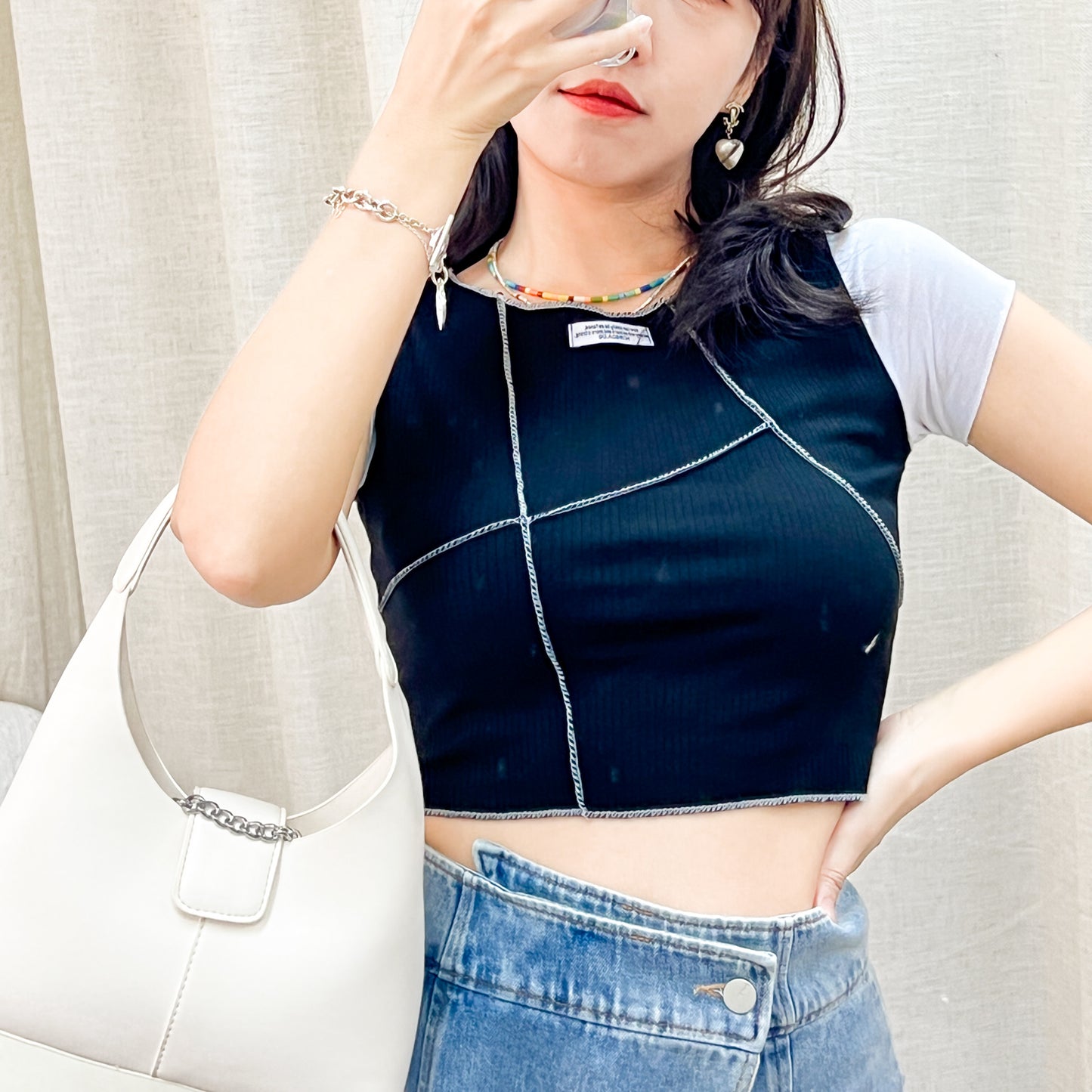 T803 CROSS TEE