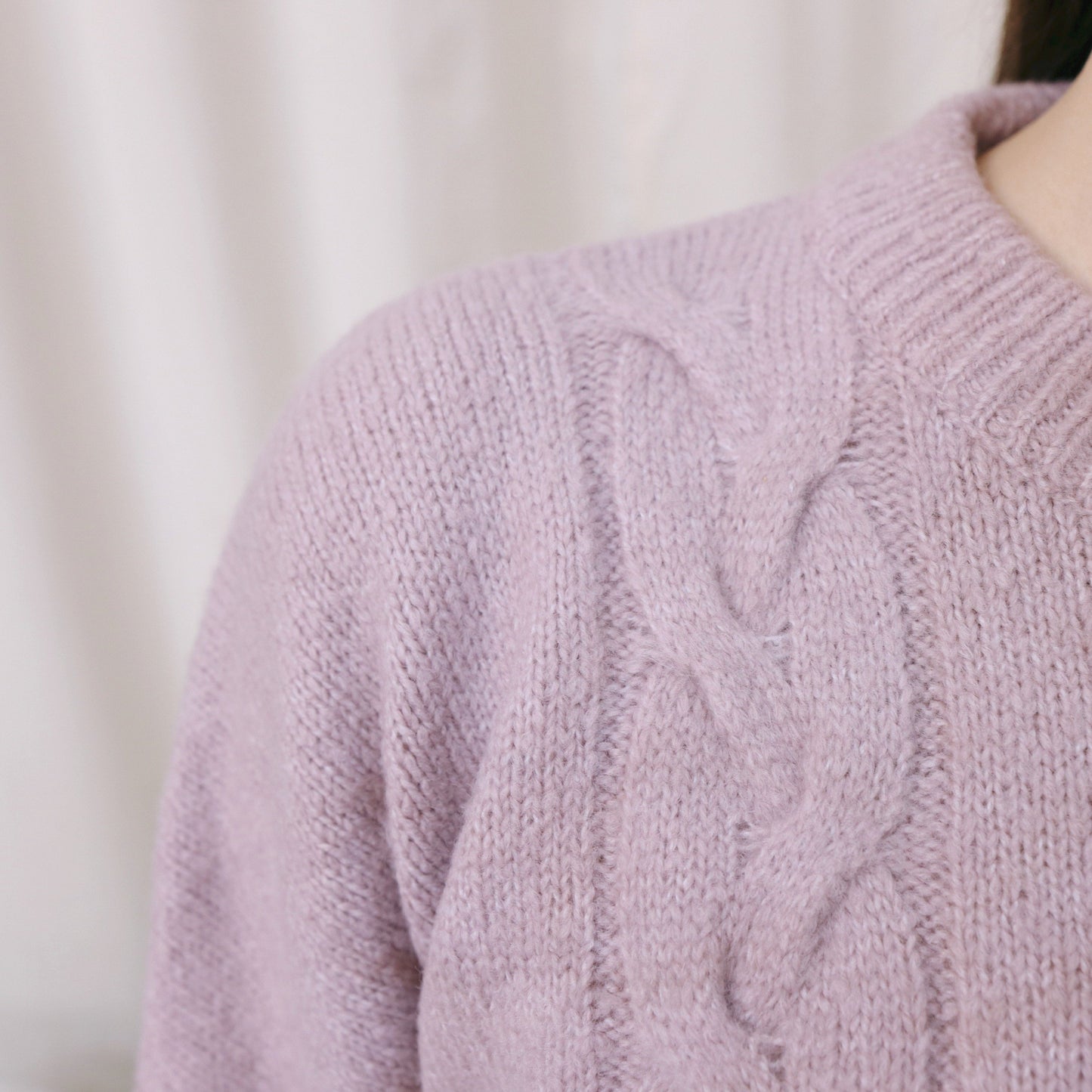#T193 LAVENDER LOVE SWEATER - Letta A
