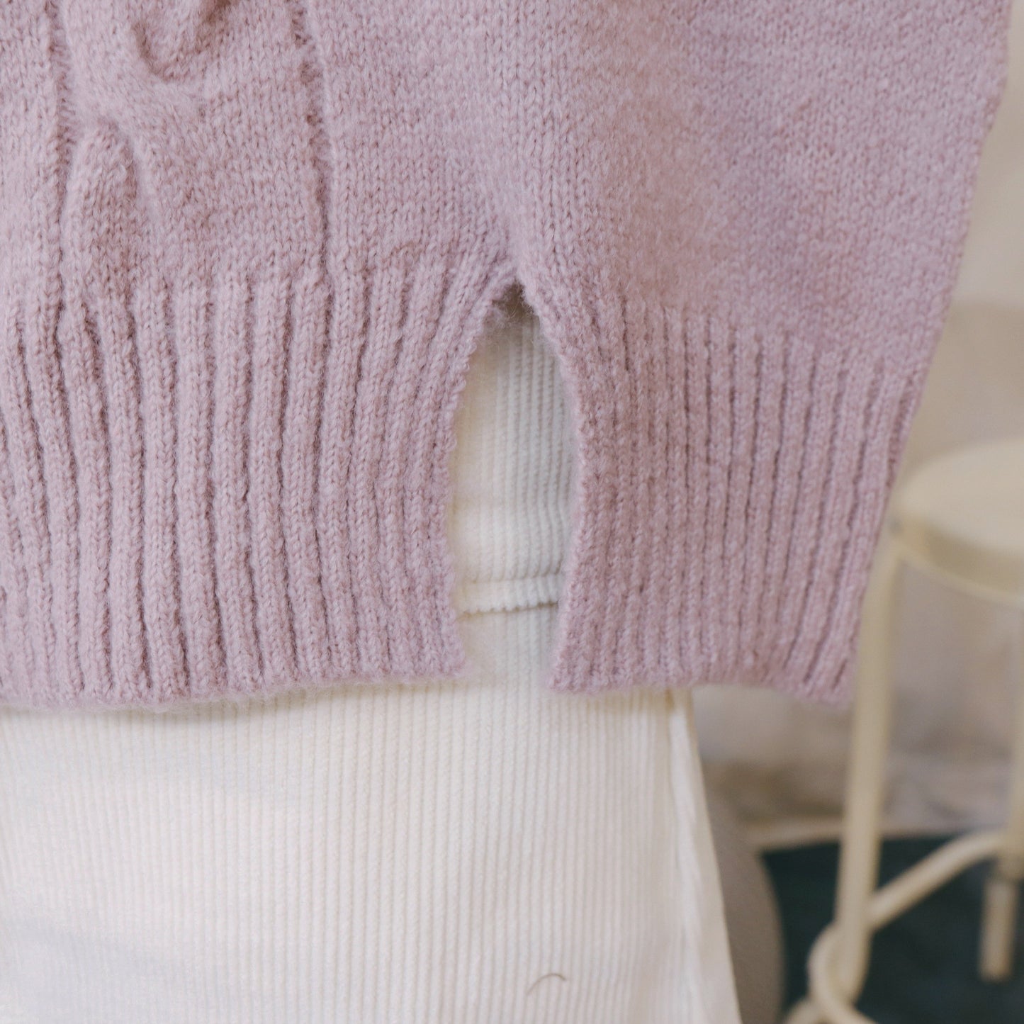 #T193 LAVENDER LOVE SWEATER - Letta A
