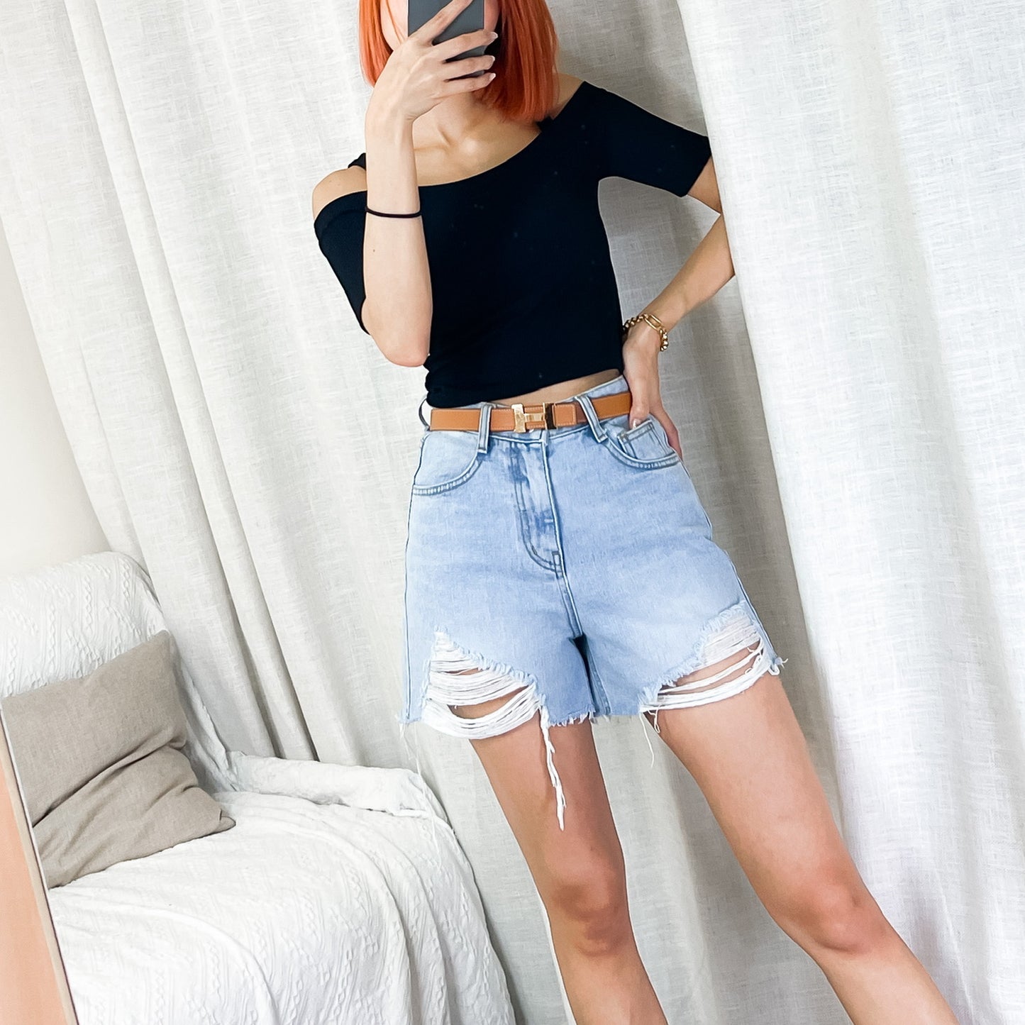 J247 HALF DAY DENIM SHORT