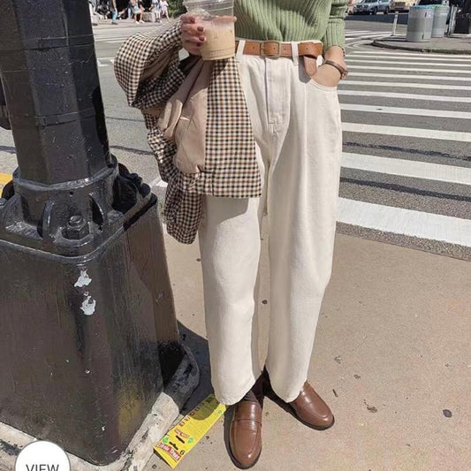 J184 牛奶日牛仔褲