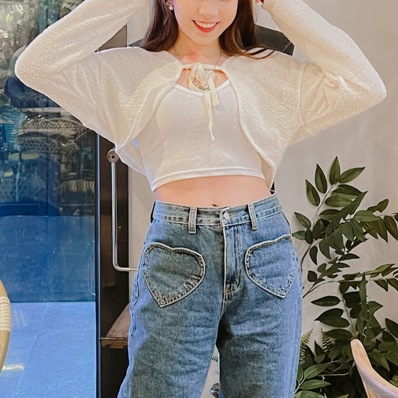 T908 HEART TOP