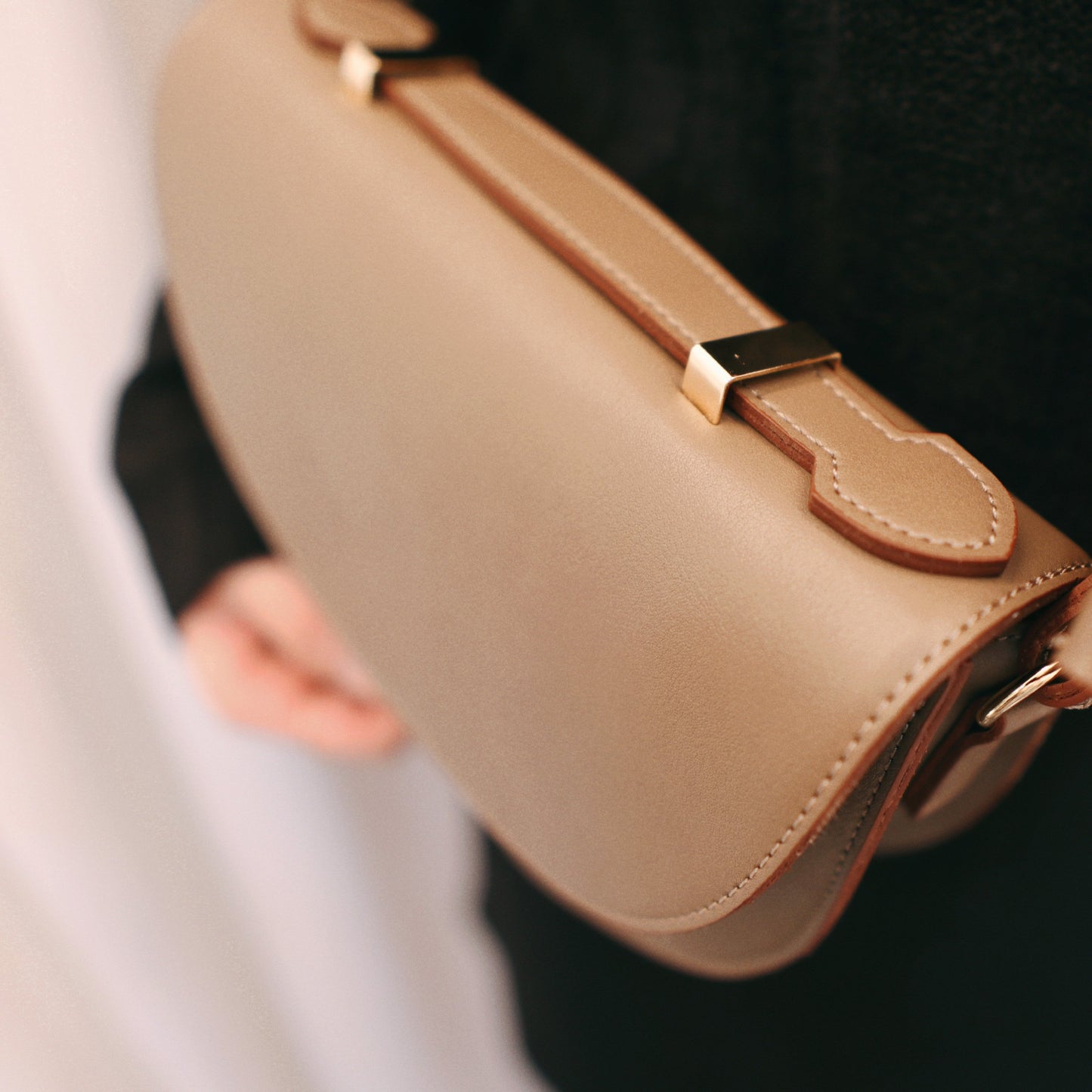 #BG011 GREYISH STYLE HANDBAG - Letta A