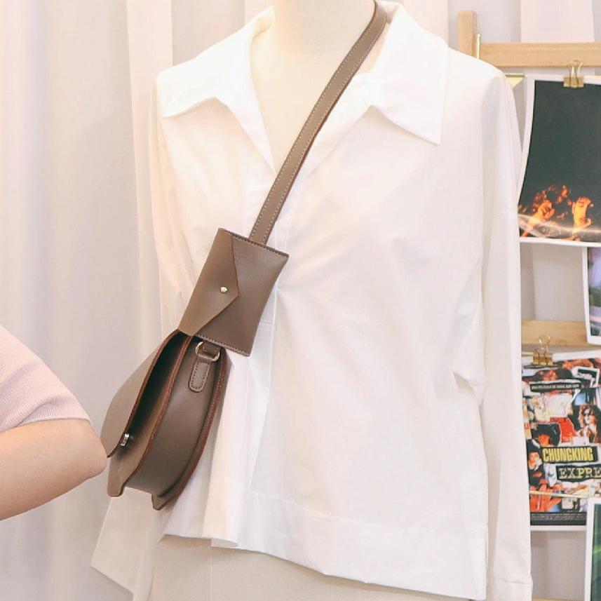 #BG011 GREYISH STYLE HANDBAG - Letta A
