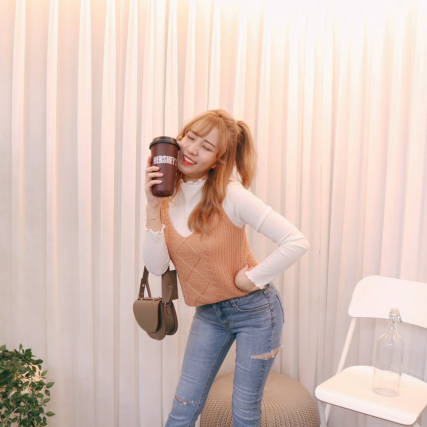 #T223 LITTLE KNIT VEST - Letta A