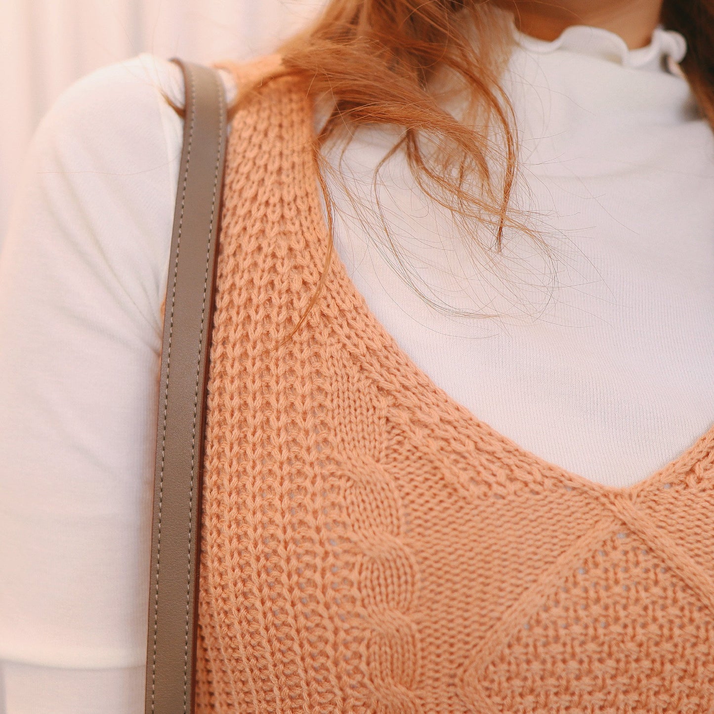 #T223 LITTLE KNIT VEST - Letta A