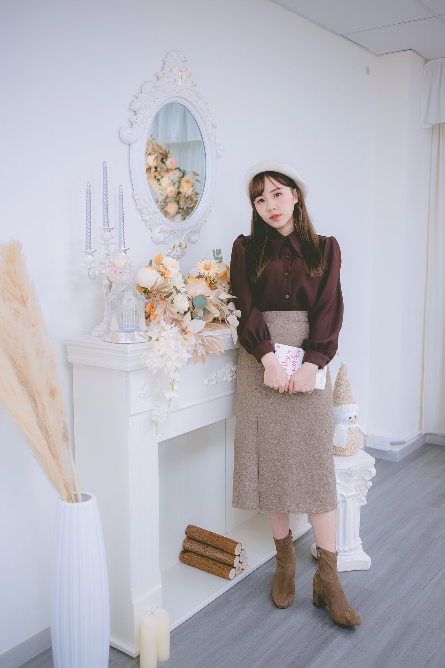 T434 BROWNIE BLOUSE
