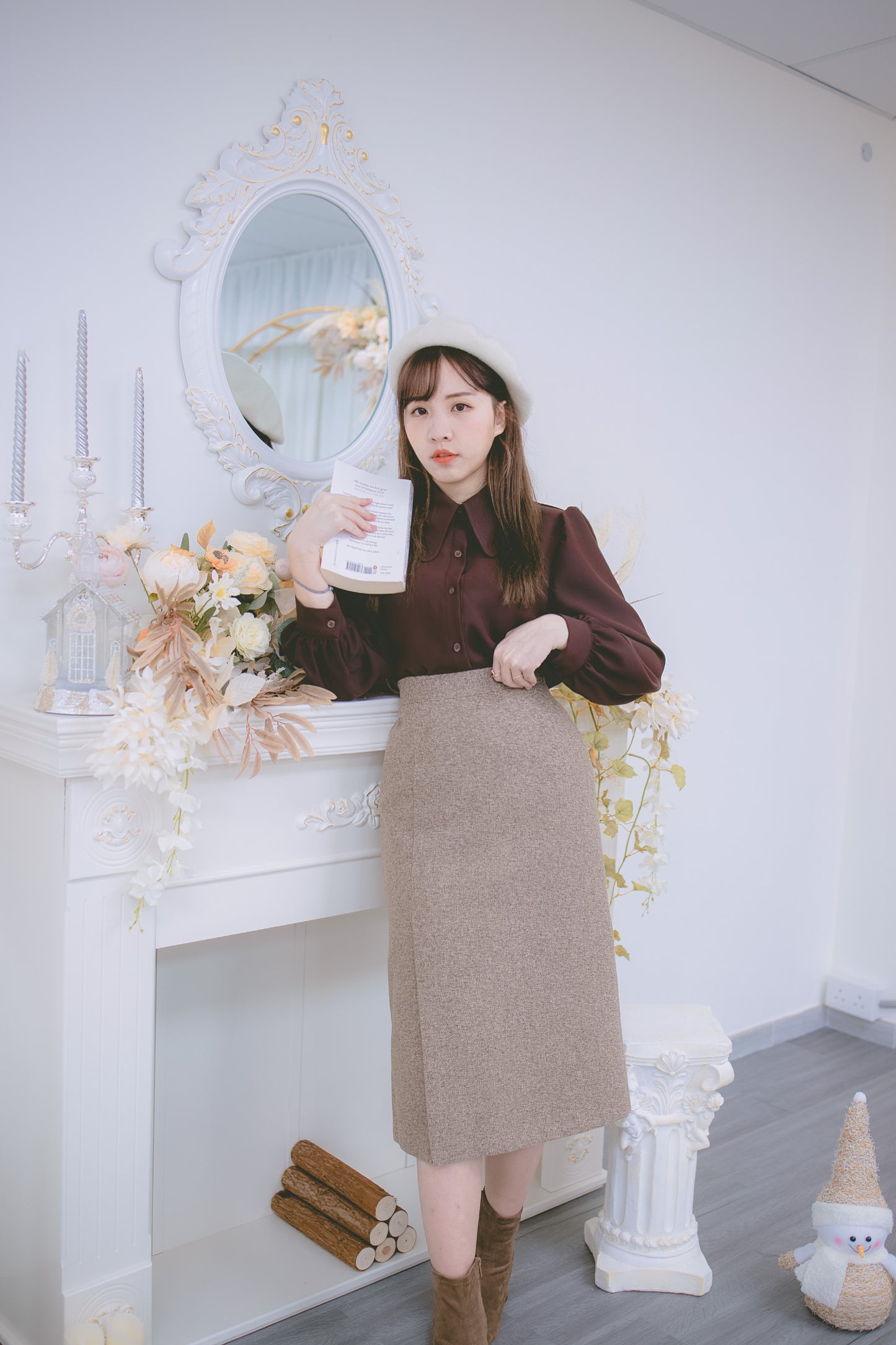 T434 BROWNIE BLOUSE