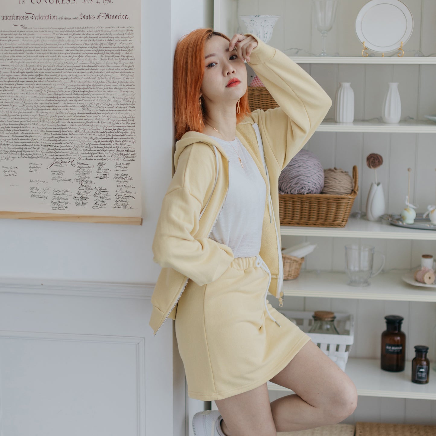 T714 KOREA GREYISH SET