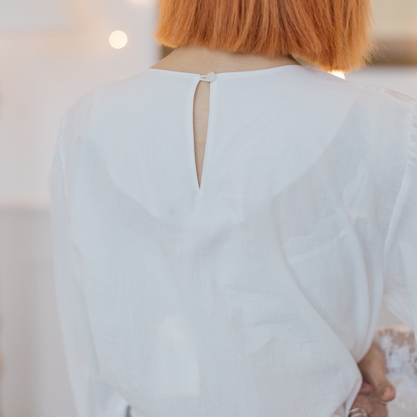 T710 PATIENT LACE BLOUSE