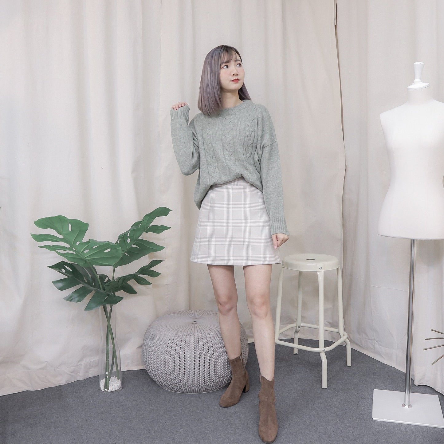 #T193 LAVENDER LOVE SWEATER - Letta A