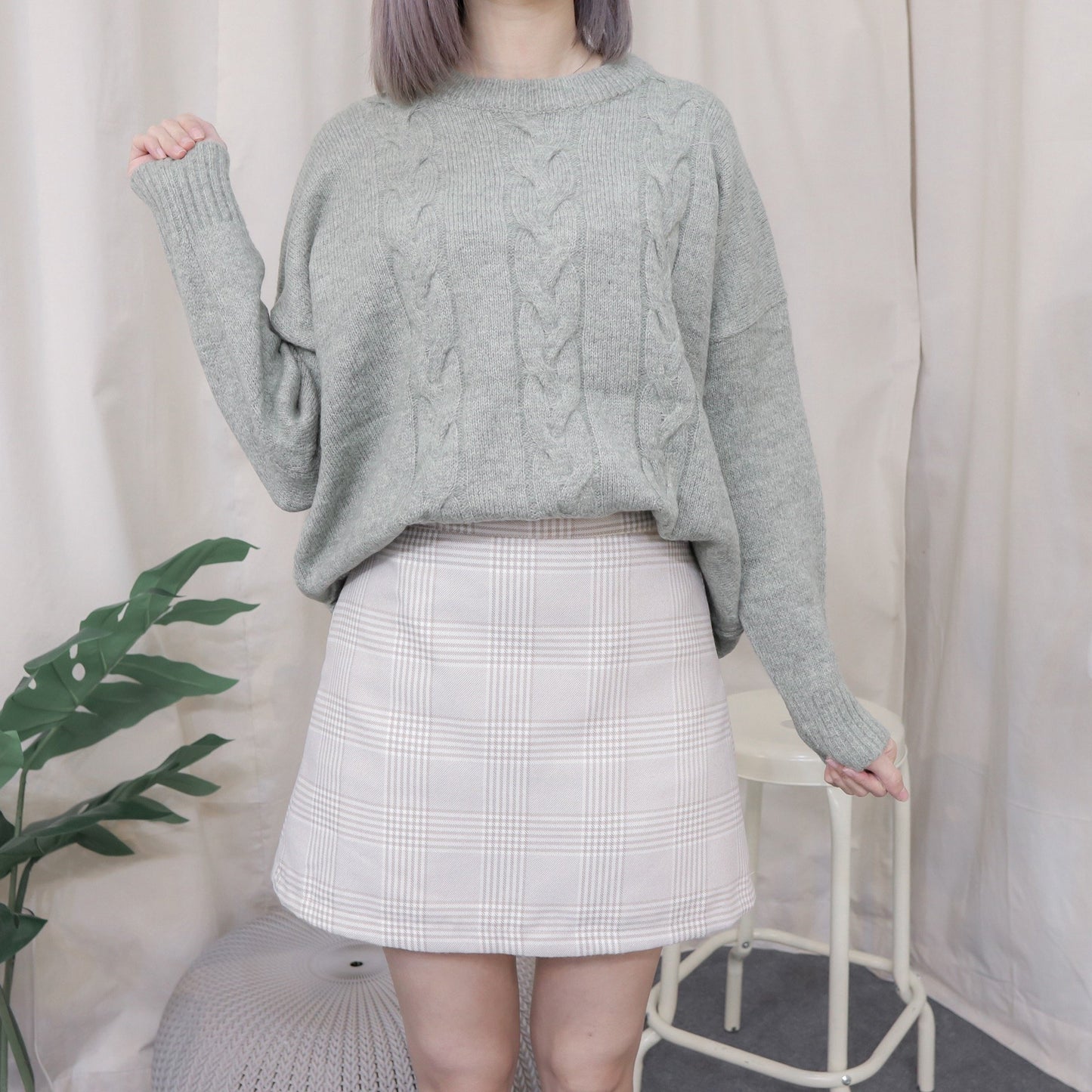 #T193 LAVENDER LOVE SWEATER - Letta A