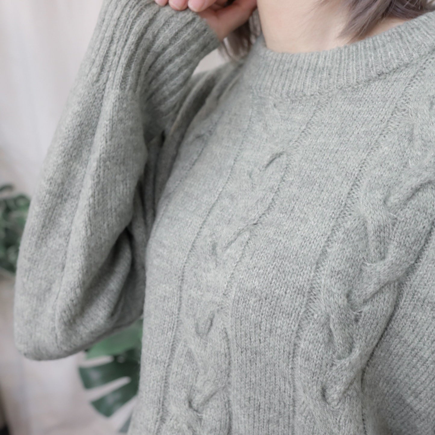 #T193 LAVENDER LOVE SWEATER - Letta A