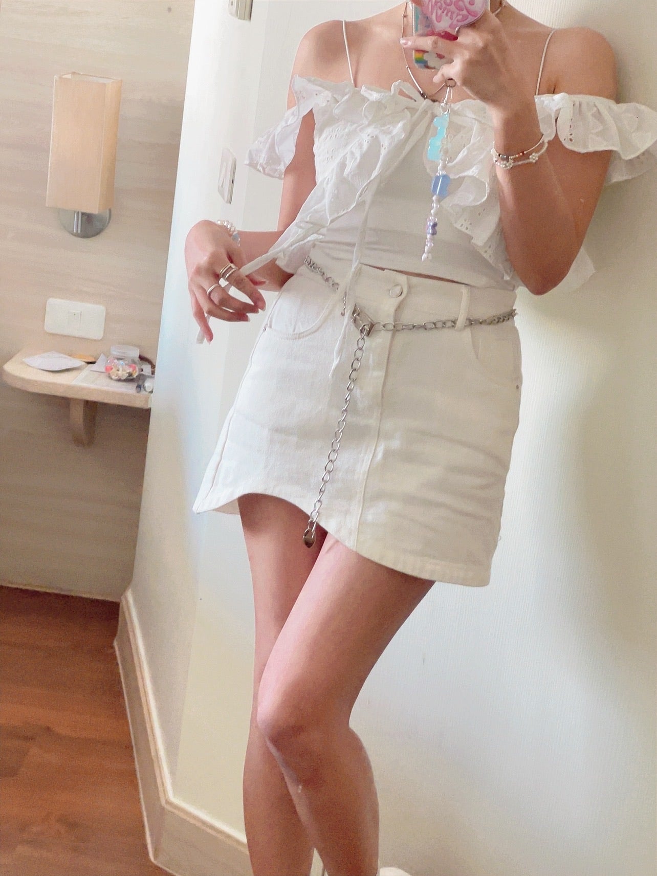 TH089 WAVEY SKIRT