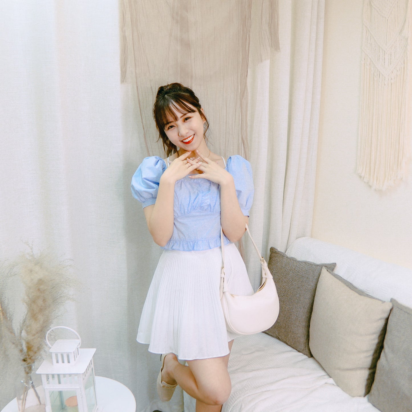 #B012 LITTLE DREAM MINI SKIRT