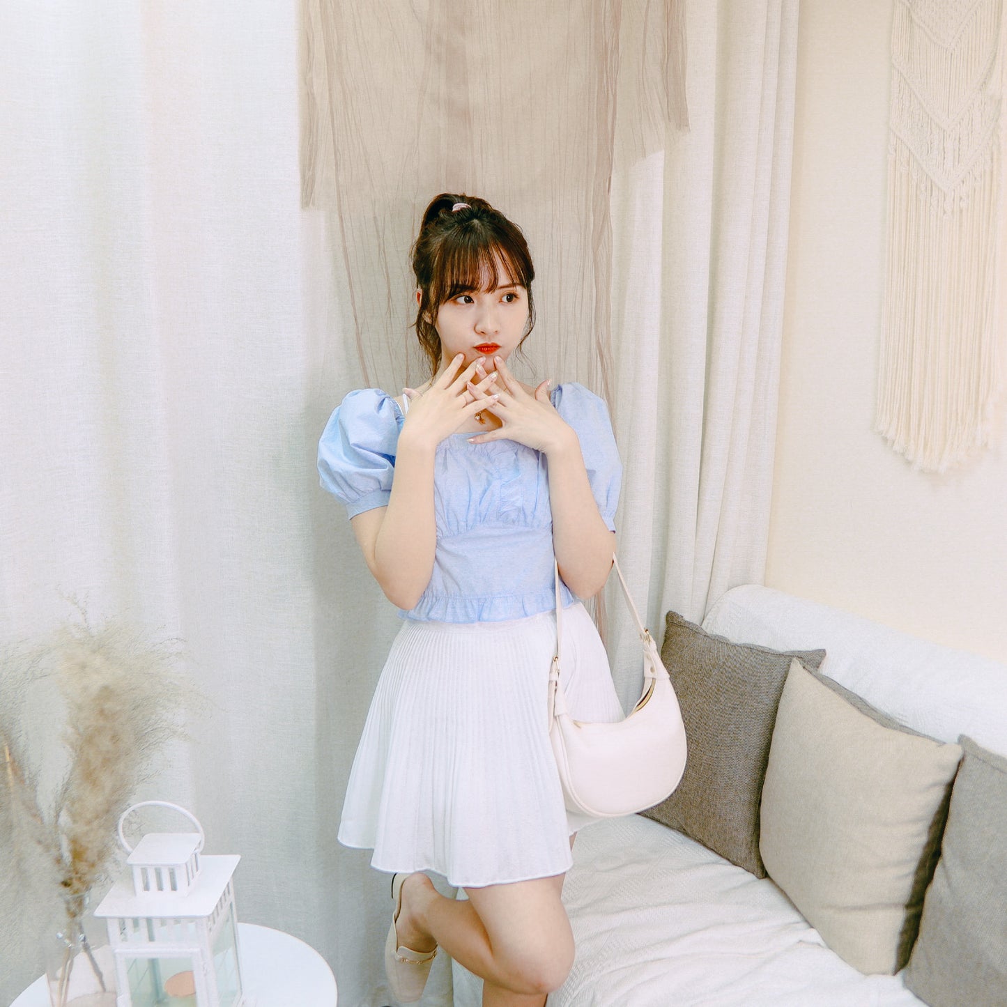#B012 LITTLE DREAM MINI SKIRT
