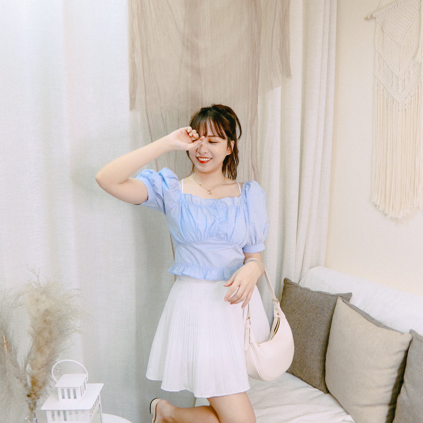 #B012 LITTLE DREAM MINI SKIRT