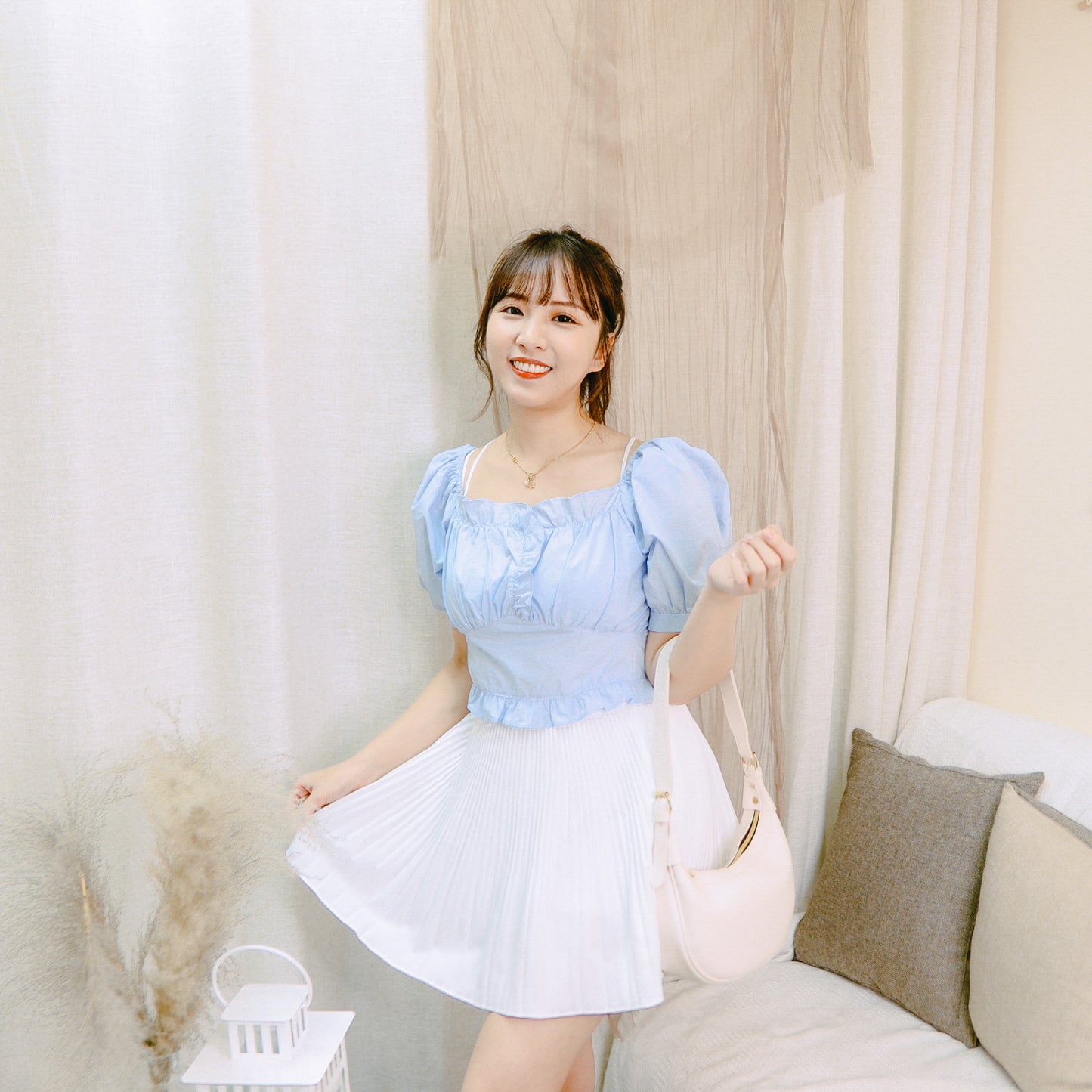 #B012 LITTLE DREAM MINI SKIRT