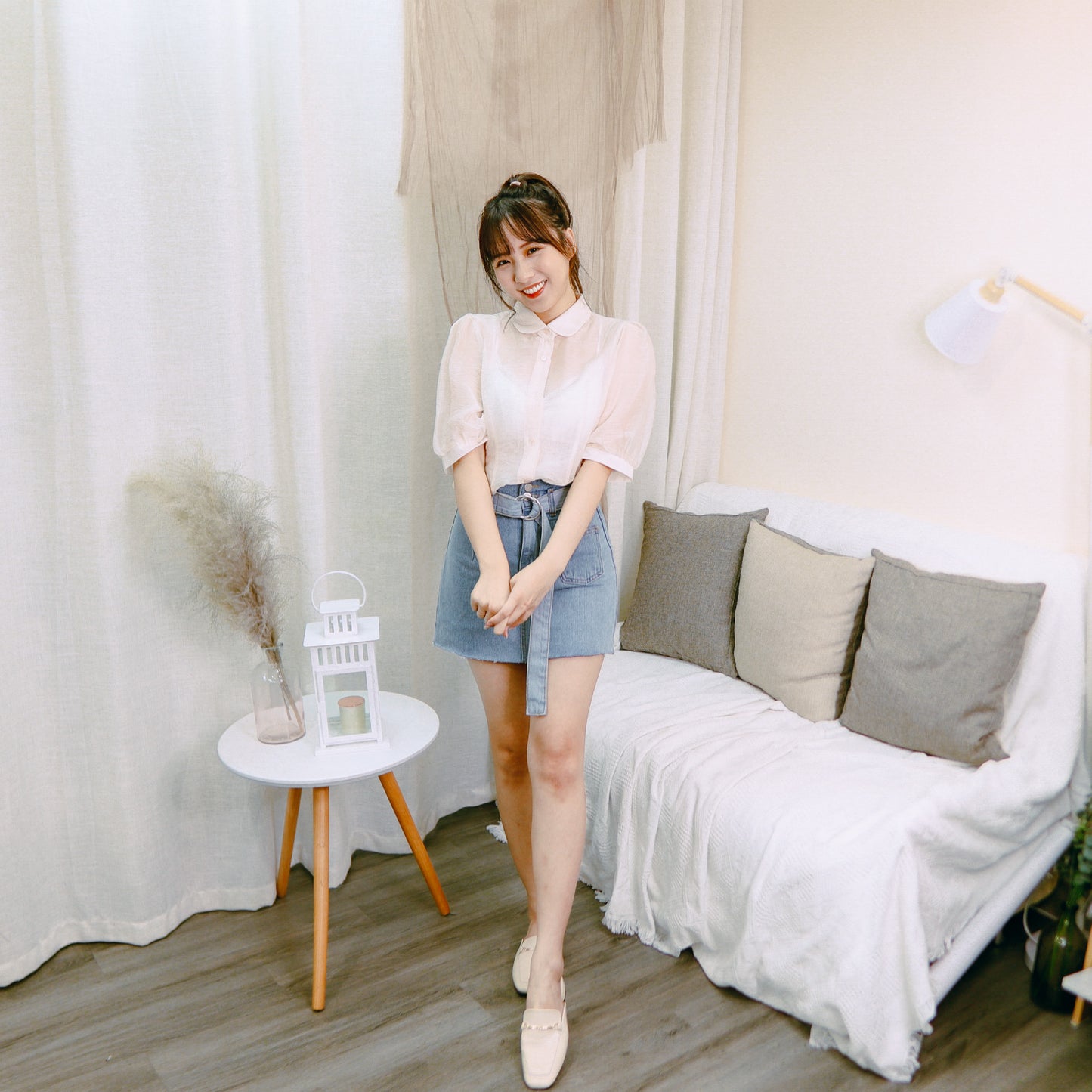 T507 I SAW YOU BLOUSE
