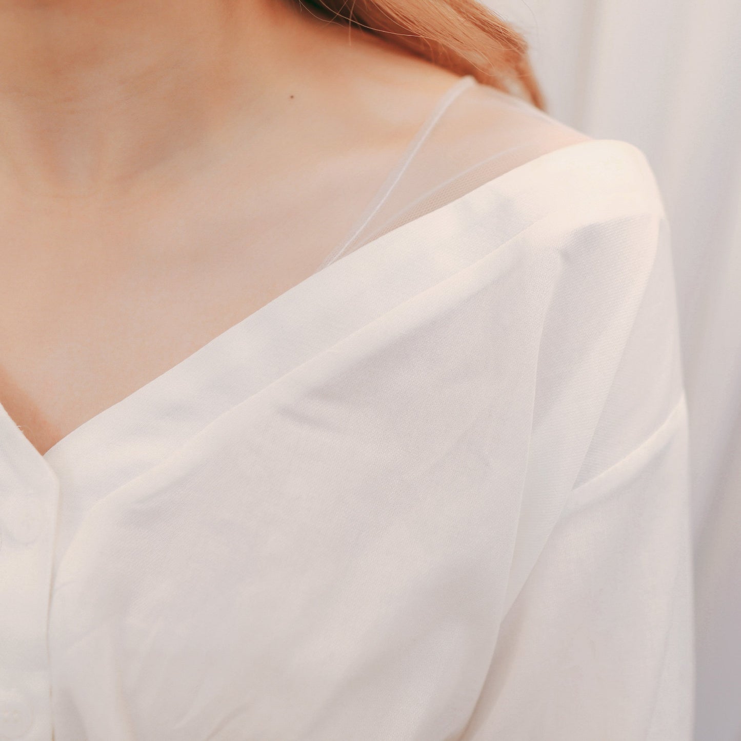 #T214 LOOK AT ME SEE-THROUGH TOP - Letta A