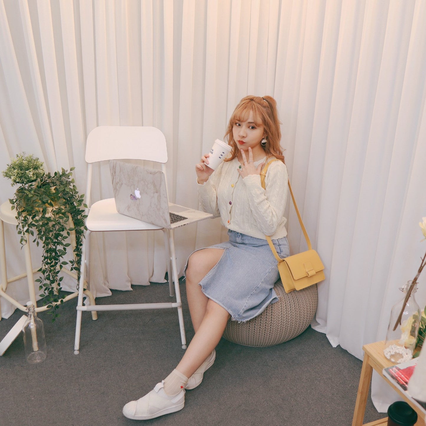 #C026 M&M KNIT OUTER - Letta A