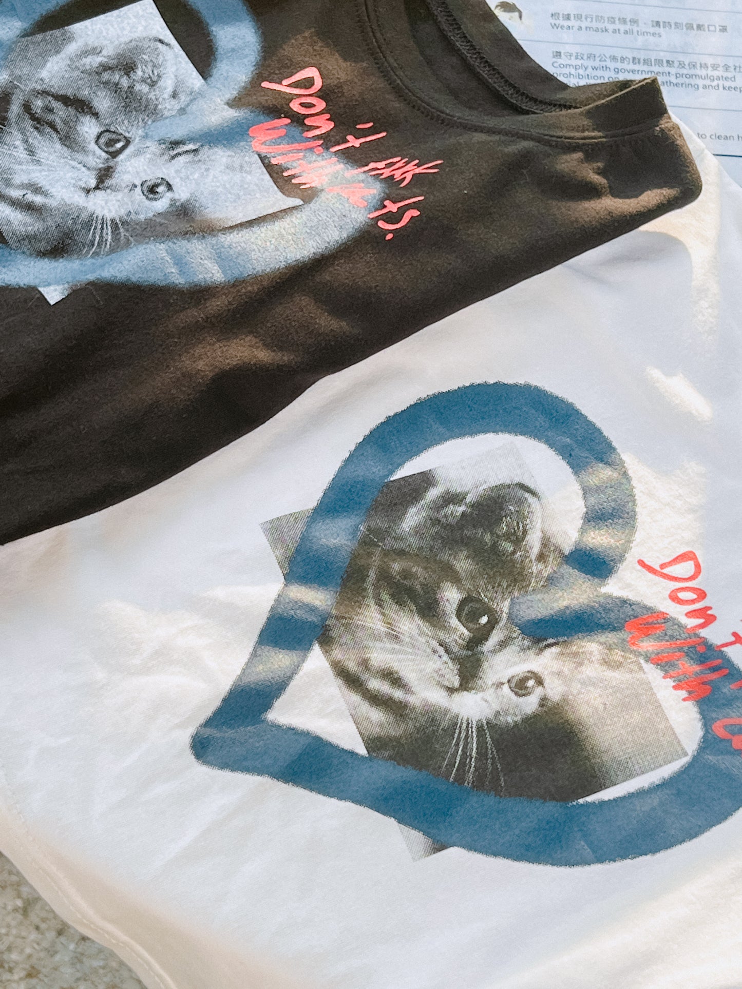 T829 MEOW TEE
