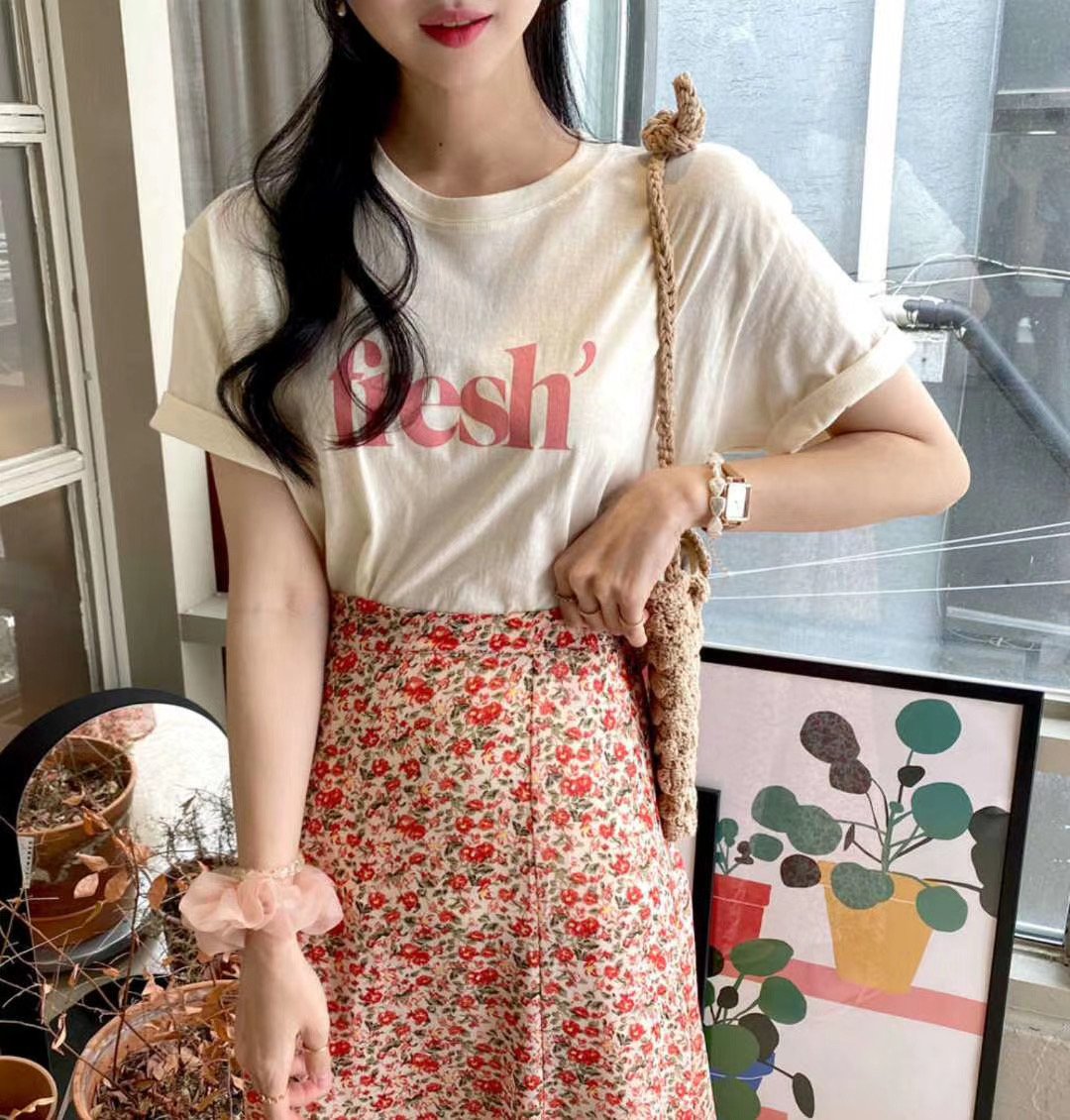 #T320 FRESH PEACH TEE - Letta A