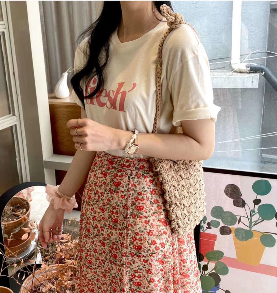 #T320 FRESH PEACH TEE - Letta A