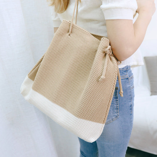 #BG015 DOUX KNITBAG - Letta A