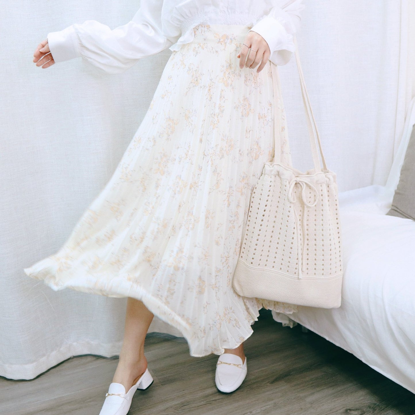 #B093 MILD SUNSET SKIRT - Letta A