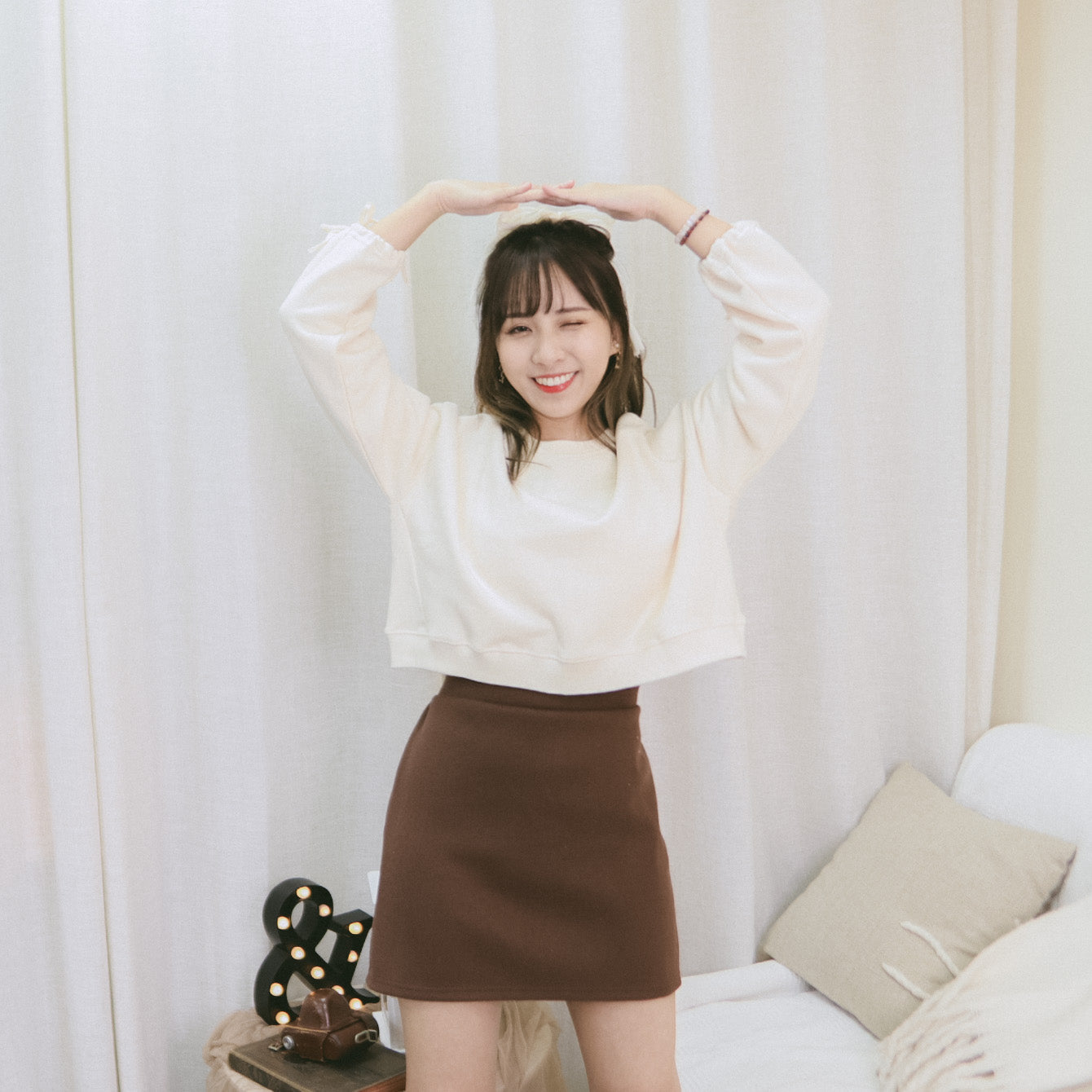 B134 MIUS MINI SKIRT
