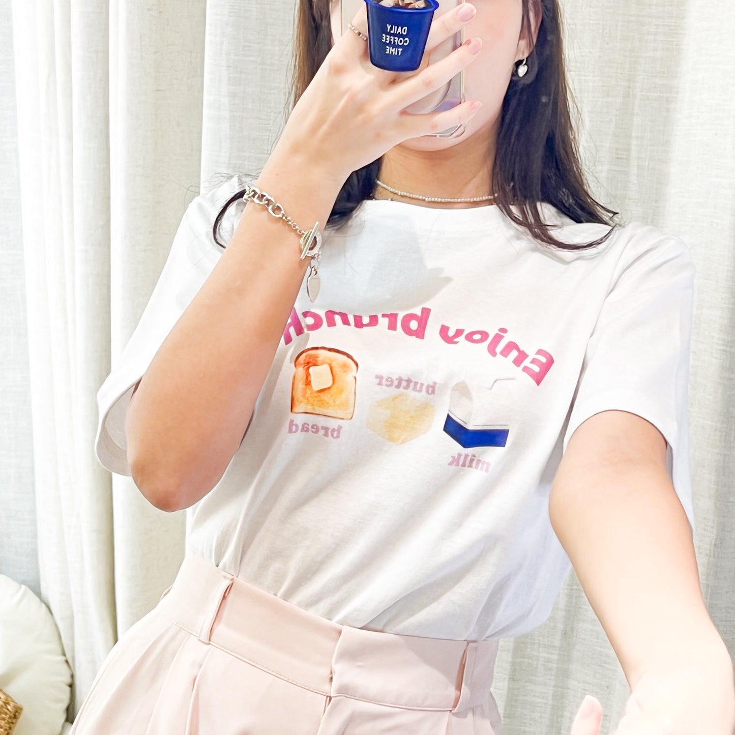 T810 PINK BRUNCH TEE