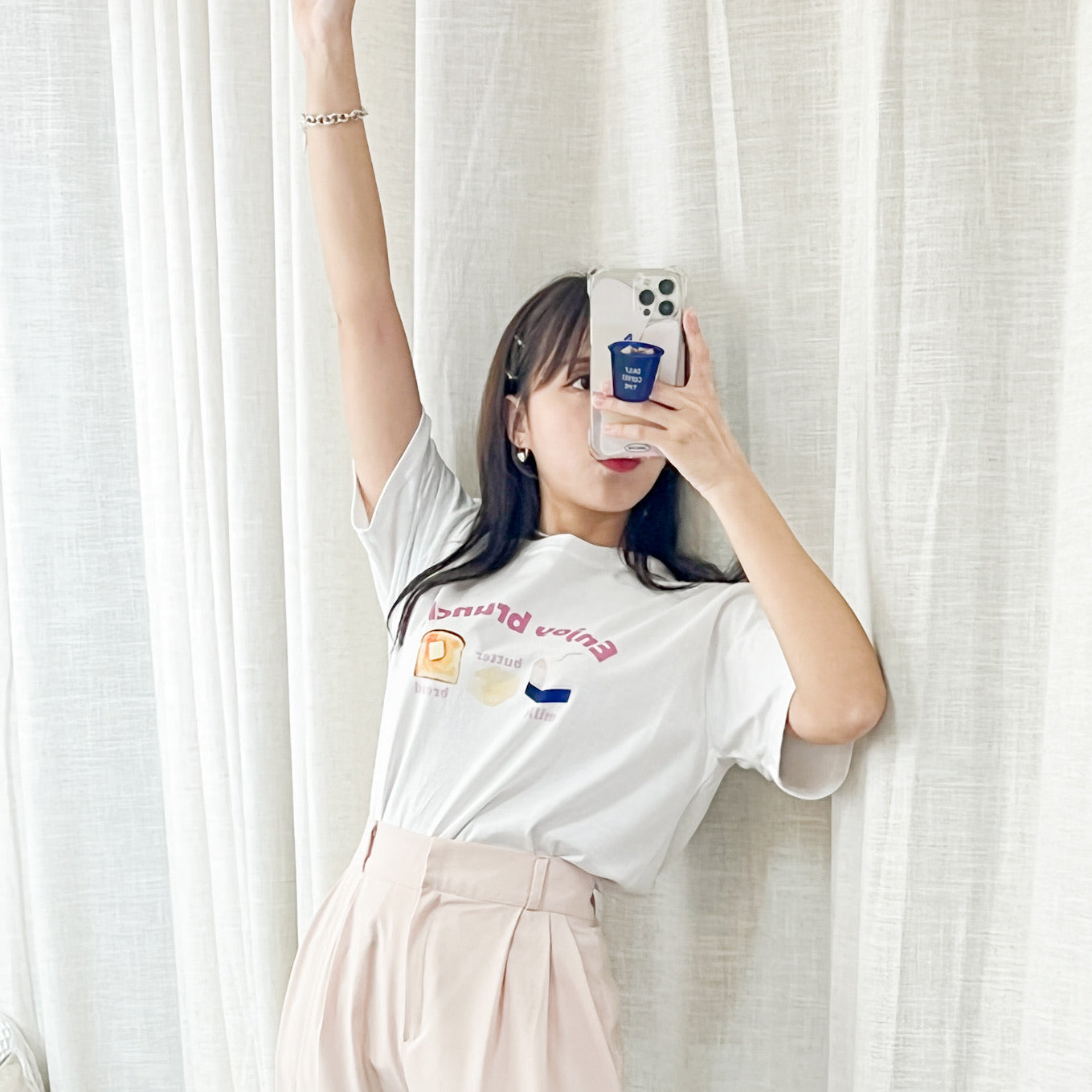 T810 PINK BRUNCH TEE