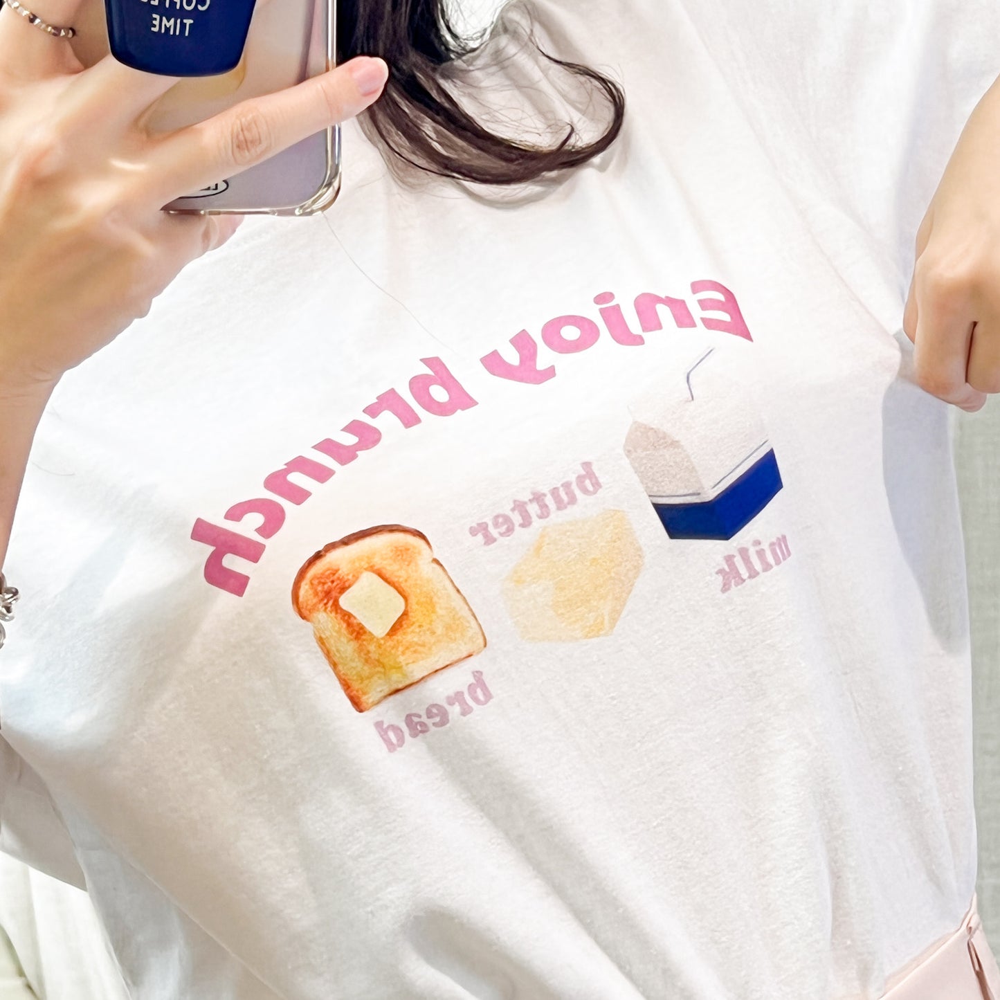 T810 PINK BRUNCH TEE