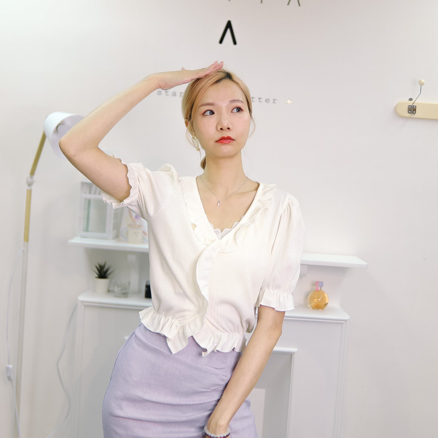 T530 RUFFLE LOVE TOP