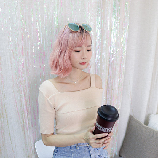 #T325 SWEET LADY KNIT TOP - Letta A