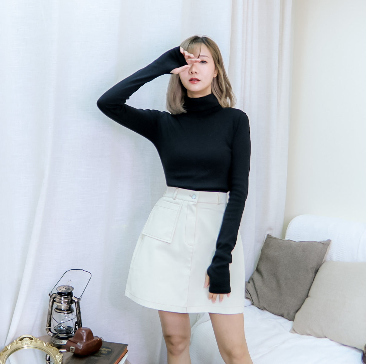B136 LOSE CONTROL MINI SKIRT
