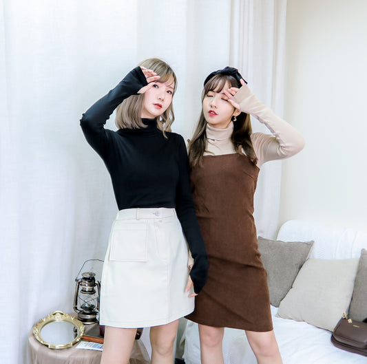 B136 寬鬆迷你裙