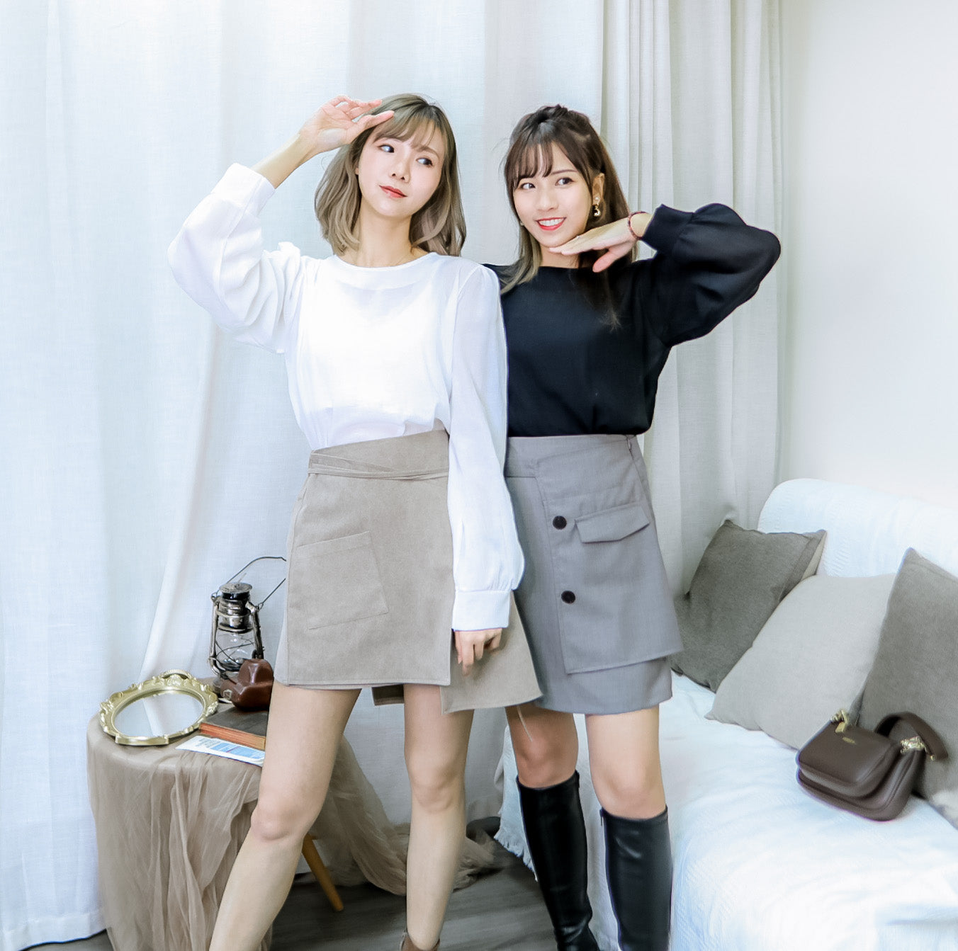 B137 IN MY HEART MINI SKIRT