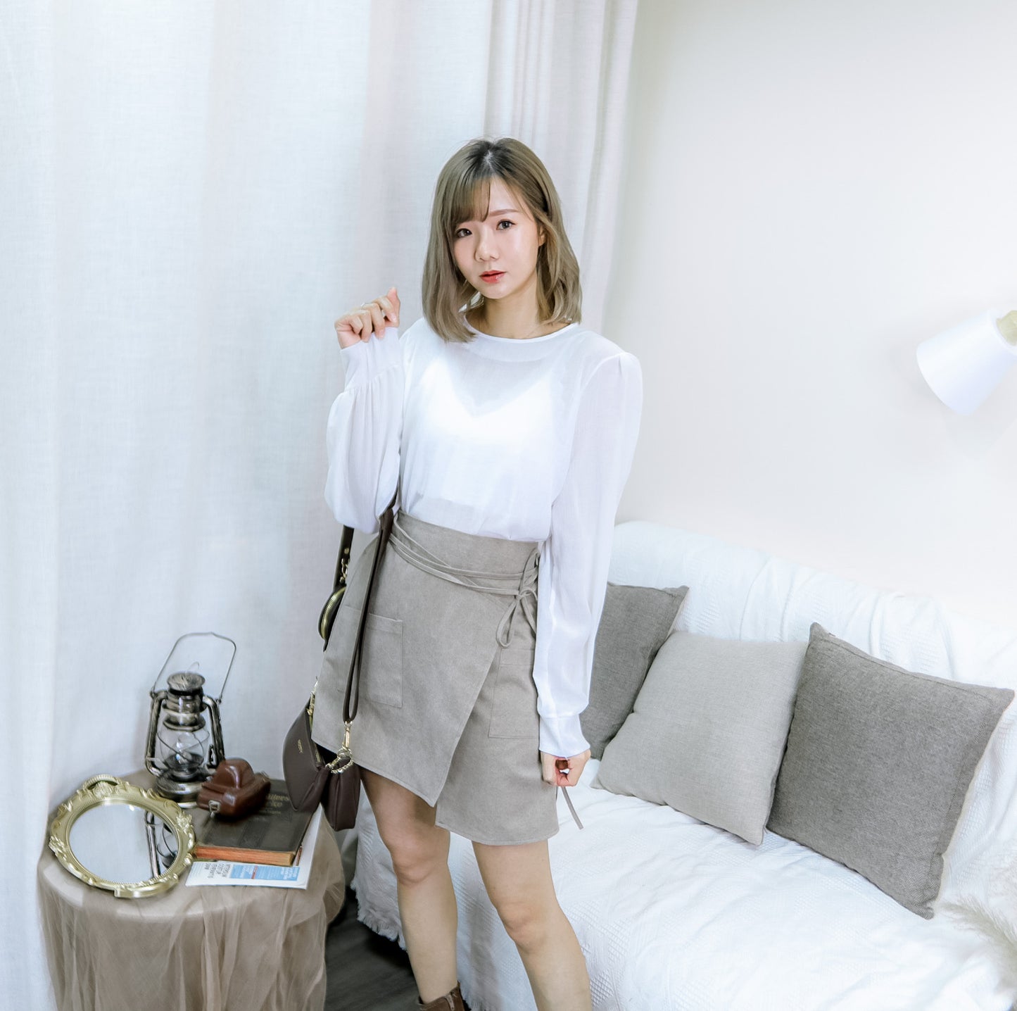 B137 IN MY HEART MINI SKIRT
