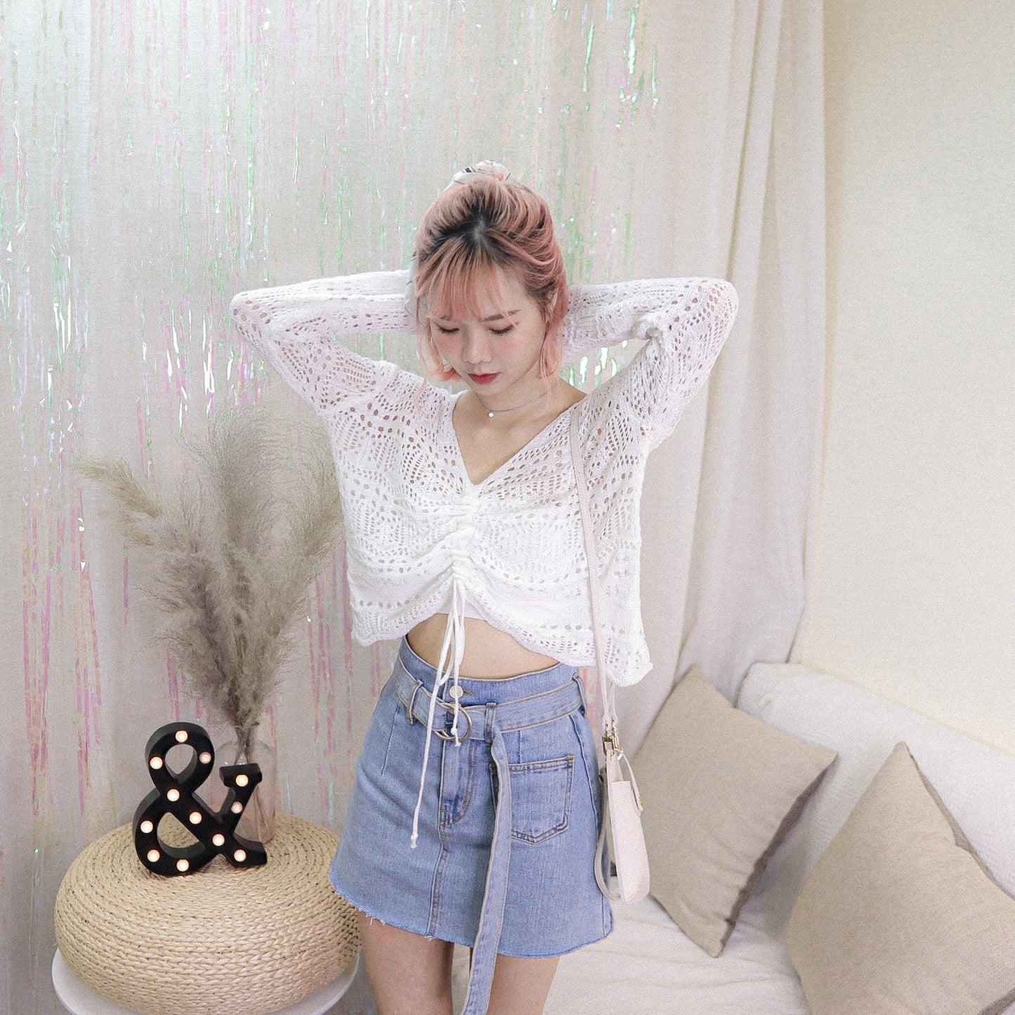 #T332 WHAT YOU NEED KNIT TOP - Letta A