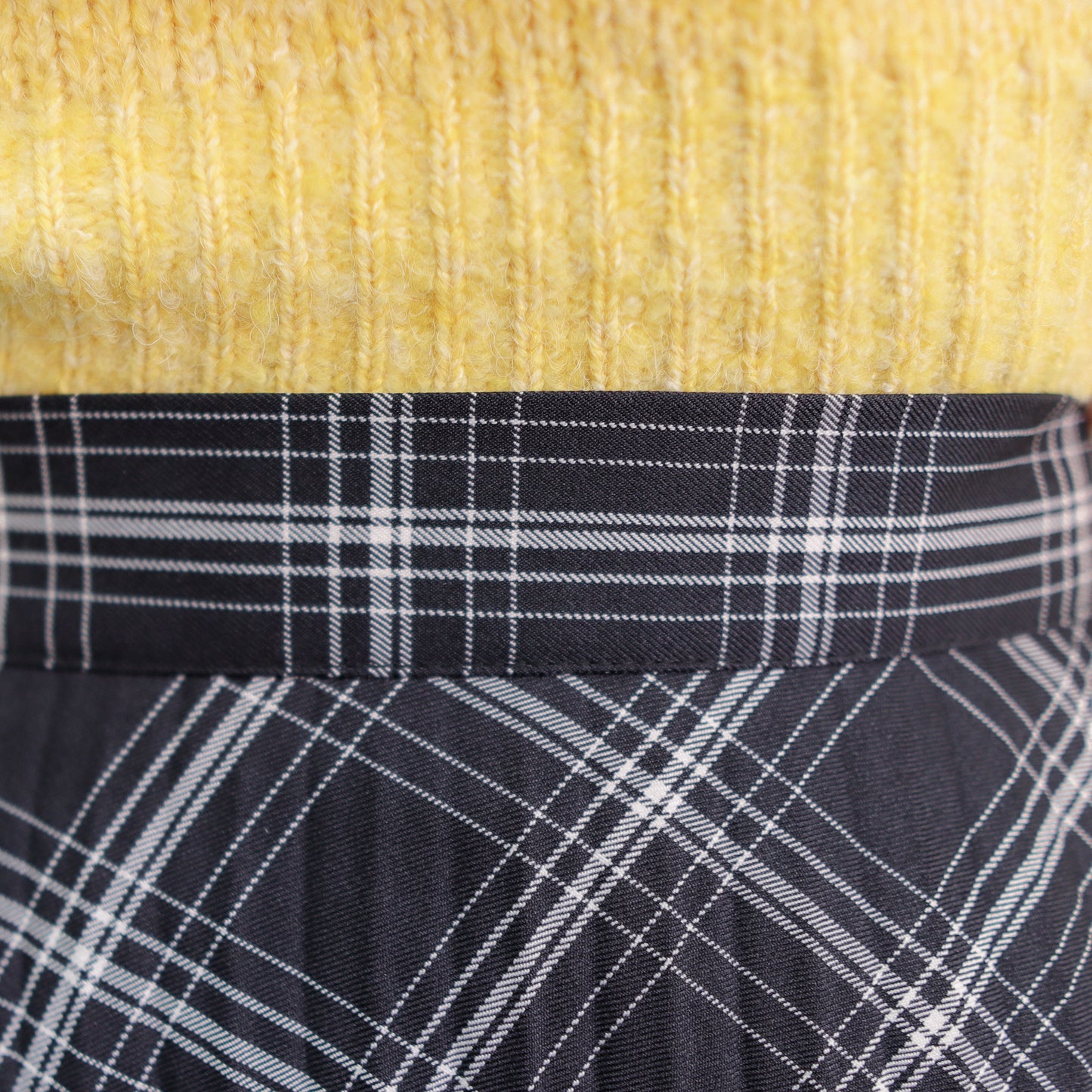 B150 CAMPUS CHECKED SKIRT