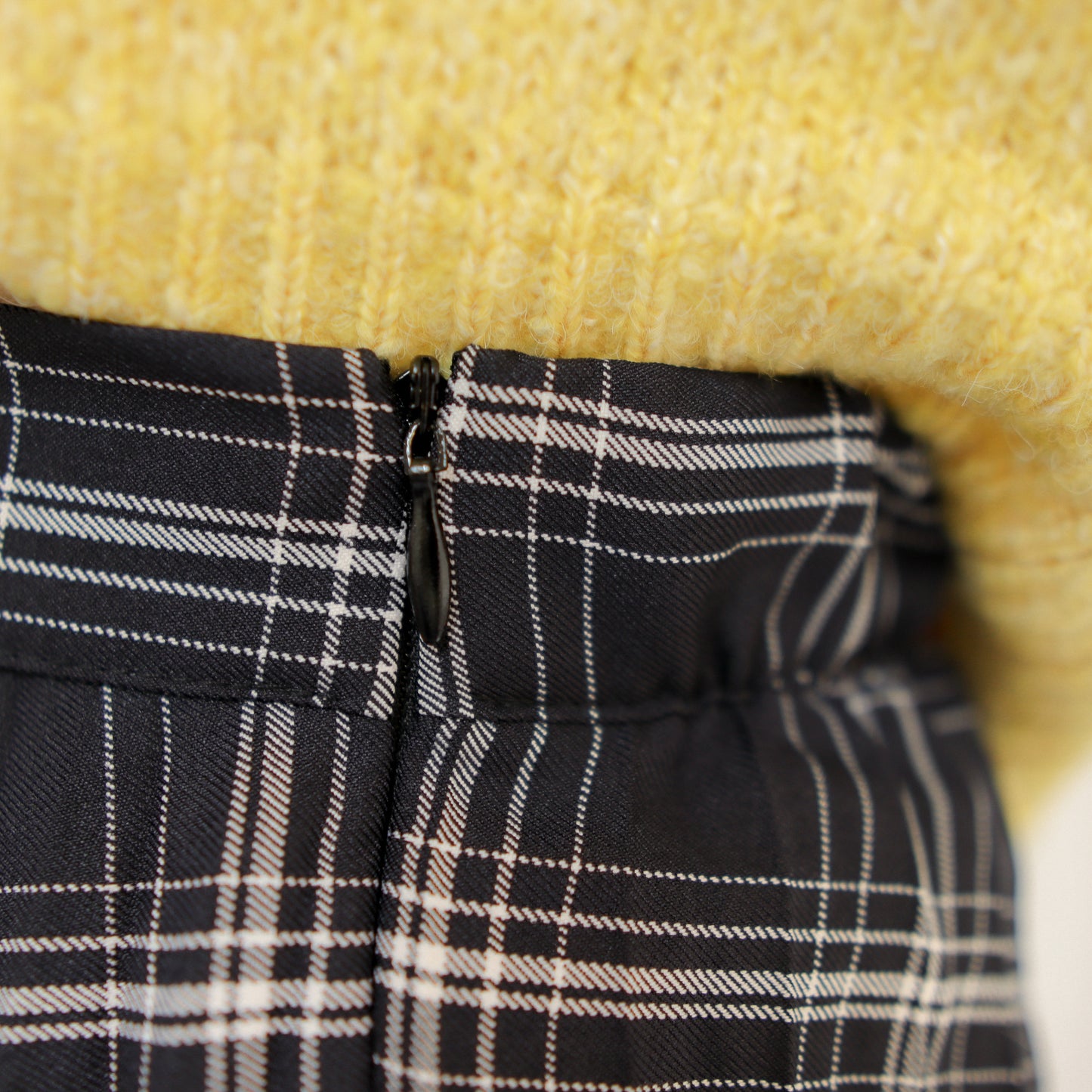 B150 CAMPUS CHECKED SKIRT