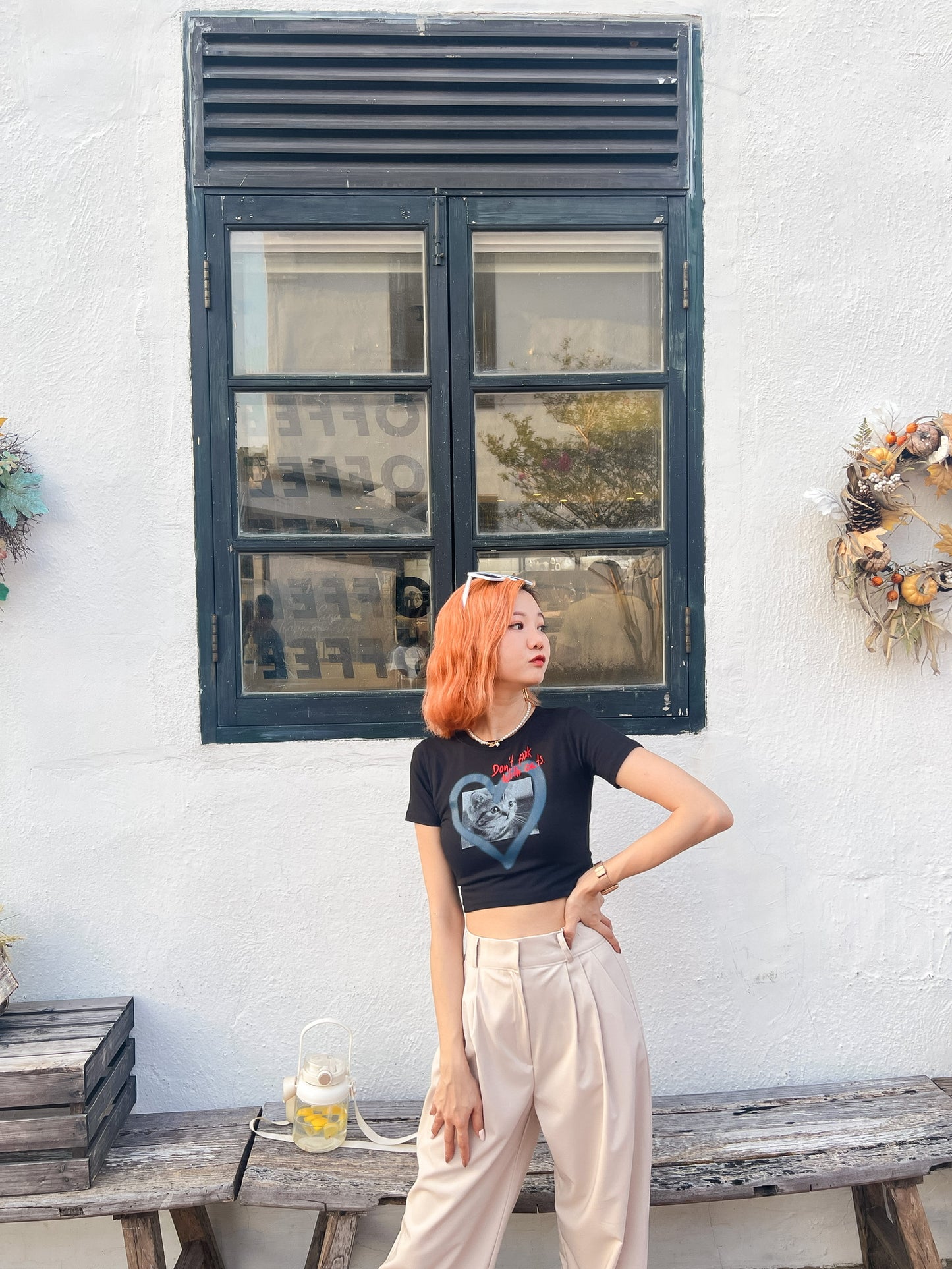 T829 MEOW TEE