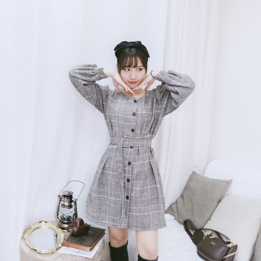 T412 女士格紋行動