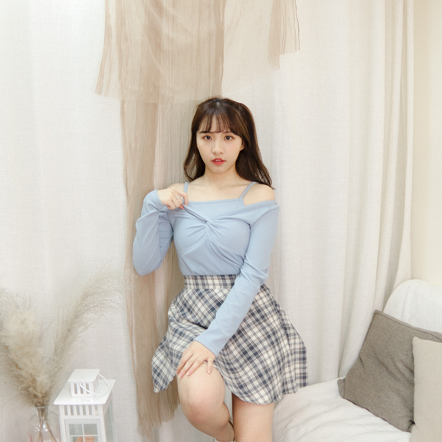 T483 BLUE TOP SET