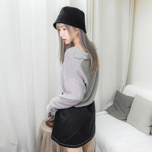 T420 SWISH 灰色針織上衣