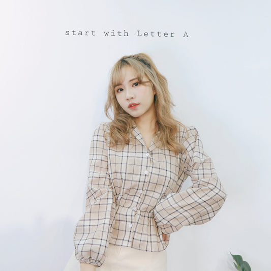 #T253 BABY CHECKED TOP - Letta A