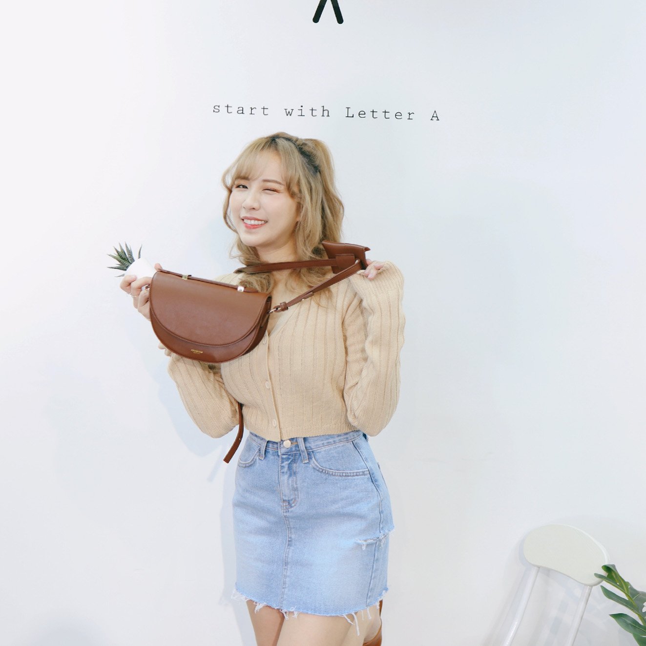 #J089 DATE ME DENIM SHIRT - Letta A