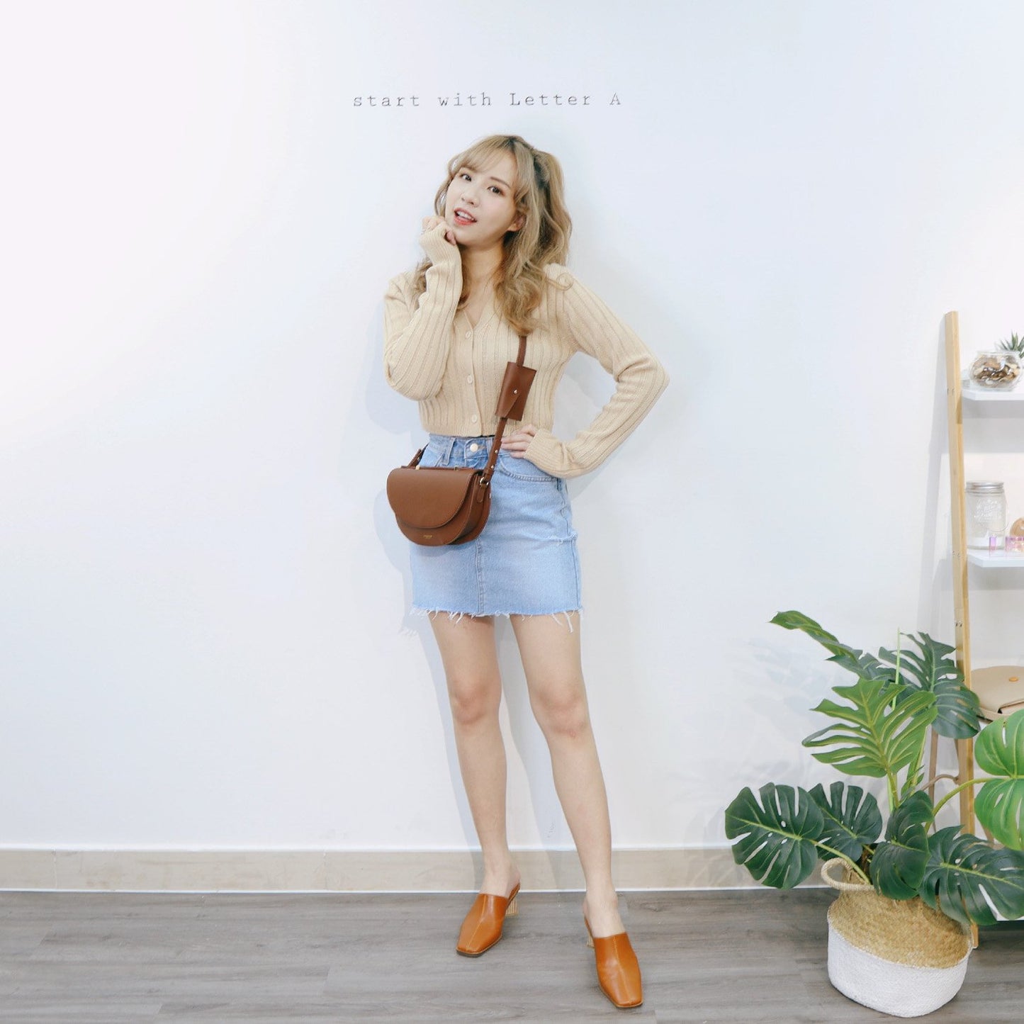 #J089 DATE ME DENIM SHIRT - Letta A